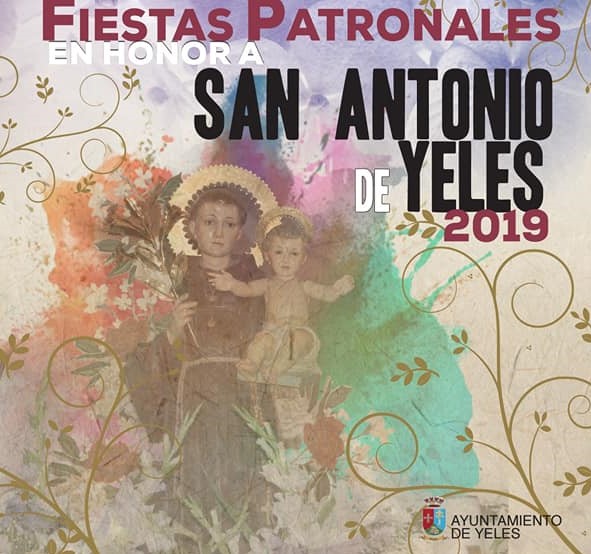 Fiestas patronales en honor de San Antonio de Padua 2019 Yeles